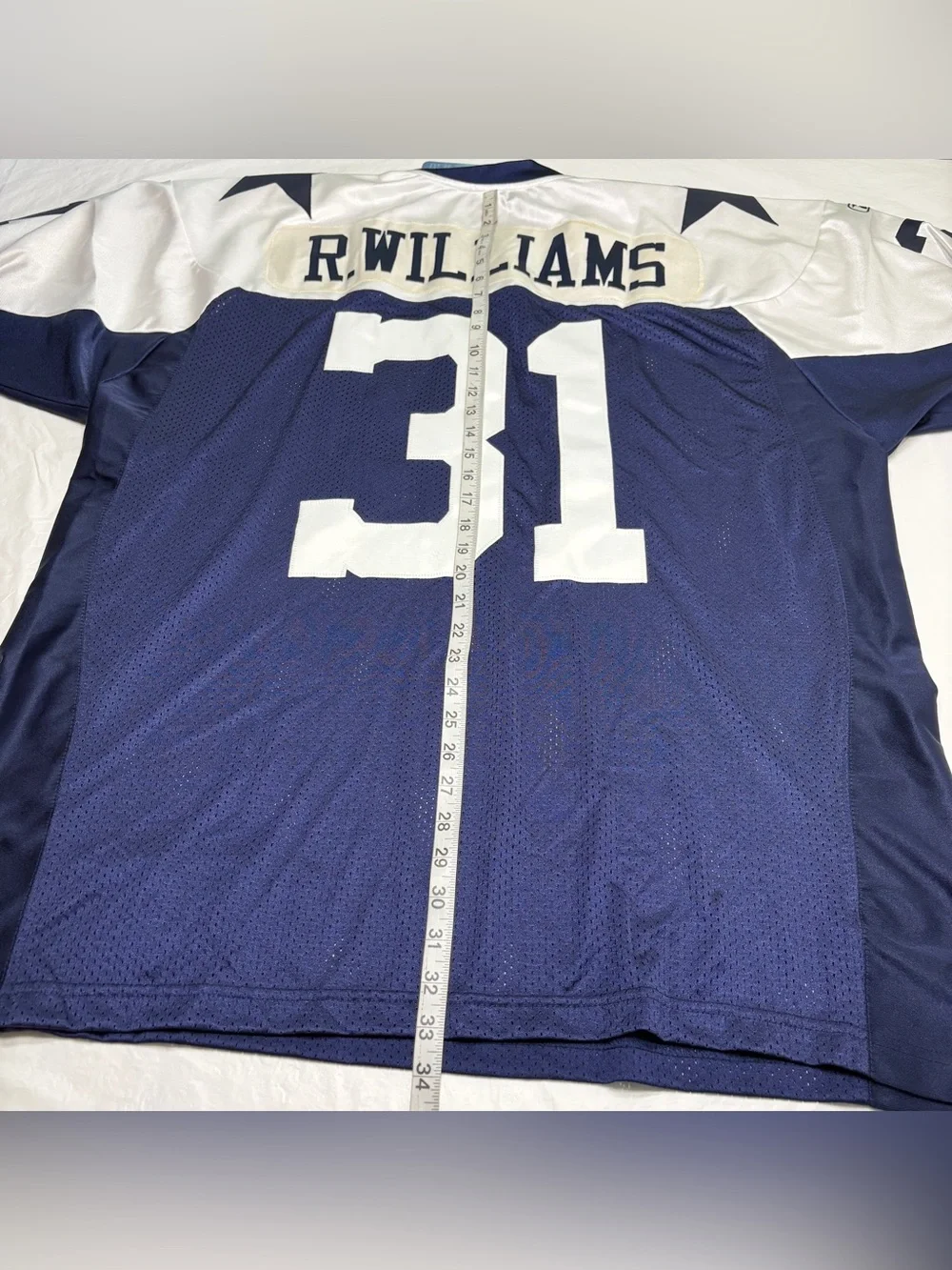 Reebok NFL Gridiron Classic R. Williams #31 Throwback Cowboys Jersey Mens 52 XXL